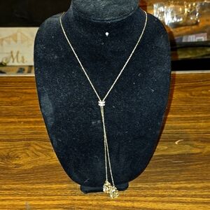 INC beautiful gold plate necklace